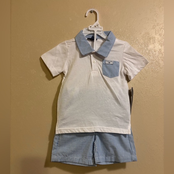 Tahari Other - NWT Tahari Boy toddlers 2 pc Polo set sz 2T